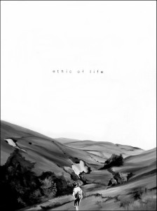 Ethic of life, acrilico su tela, 60 X 80 cm, 2014